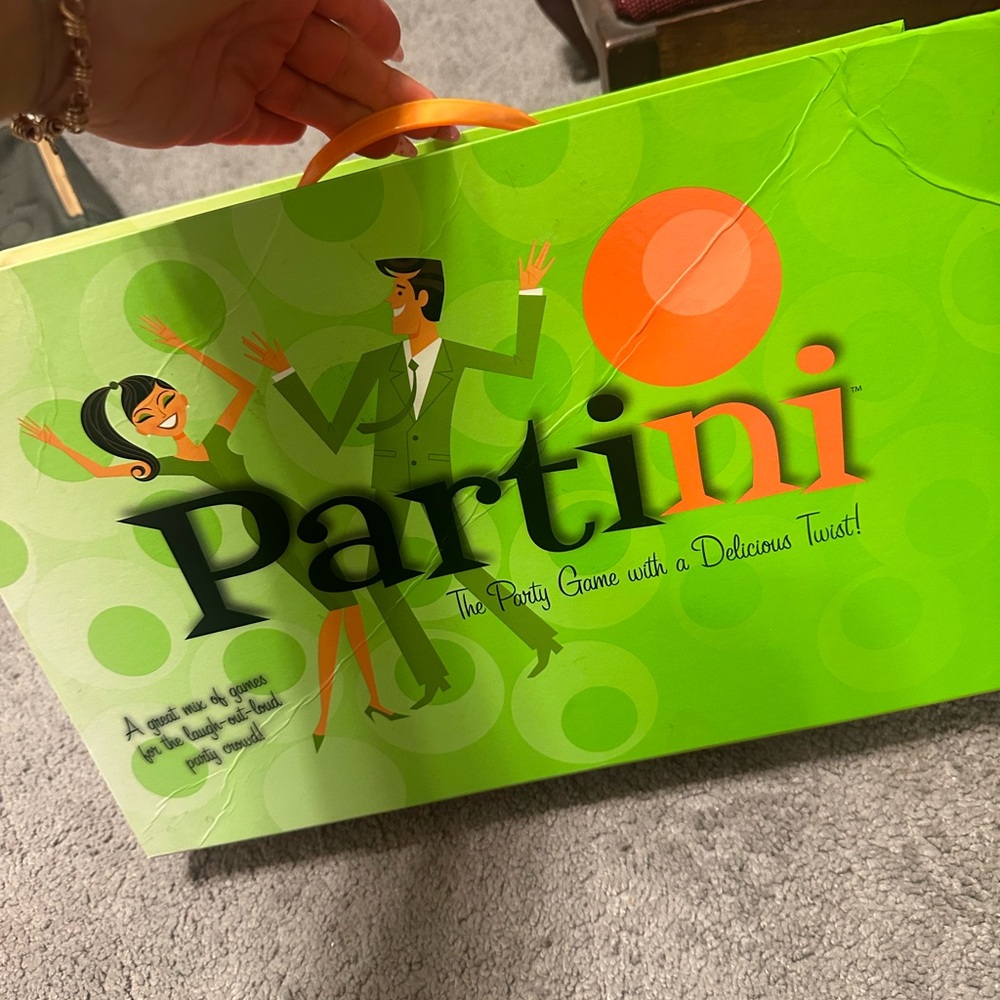 Partini the party game with the delicious twist